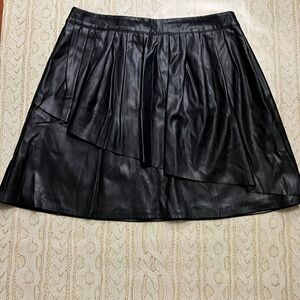 Sunday in Brooklyn Asymmetrical Black Skirt